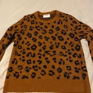 Leopard Print Sweater